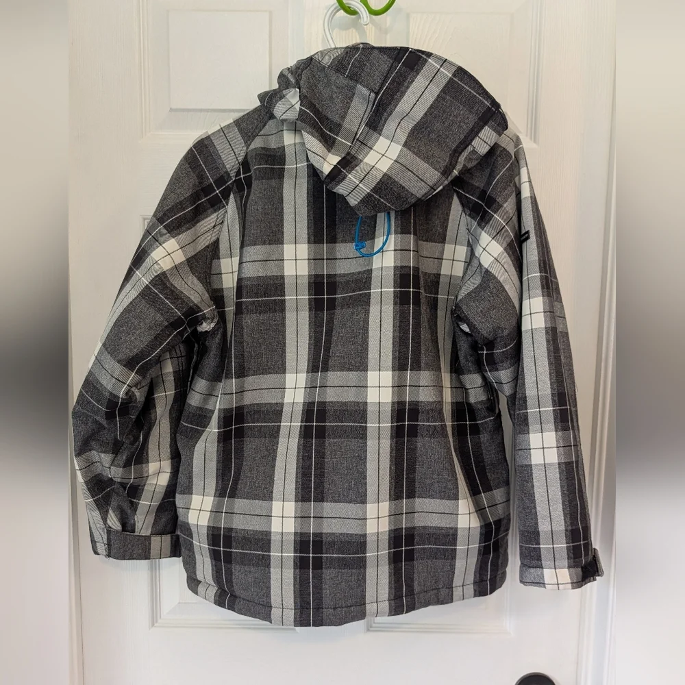 Ripzone Women's Winter Jacket Teens Ski Snowboard Snow Plaid Size L - Picture 4 of 16